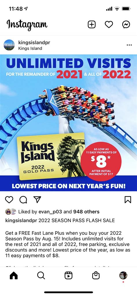 kings island family pass 2022.
